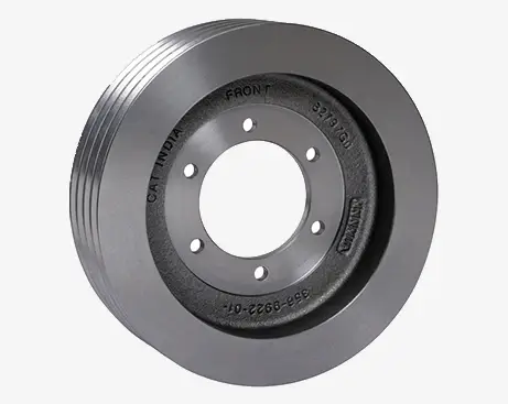 Pulley Casting Component For Agricultural Machinery